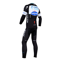 quickstep thermo kerékpáros csapat ruha hátulról